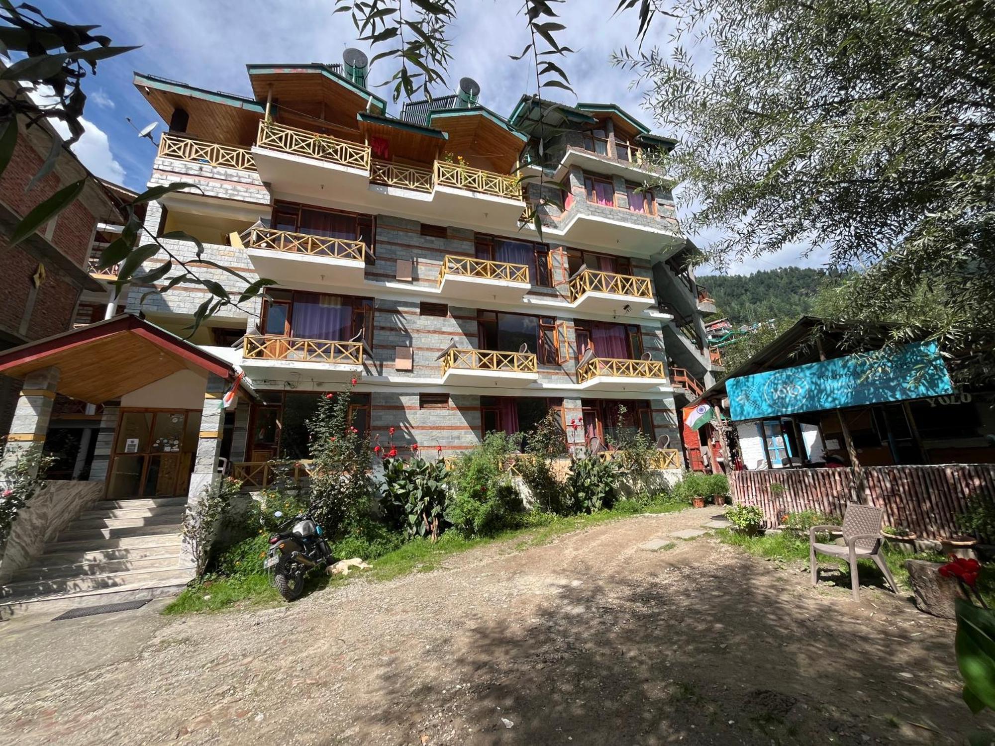 YOLO Backpackers - Manali OG Vandrarhem Exteriör bild